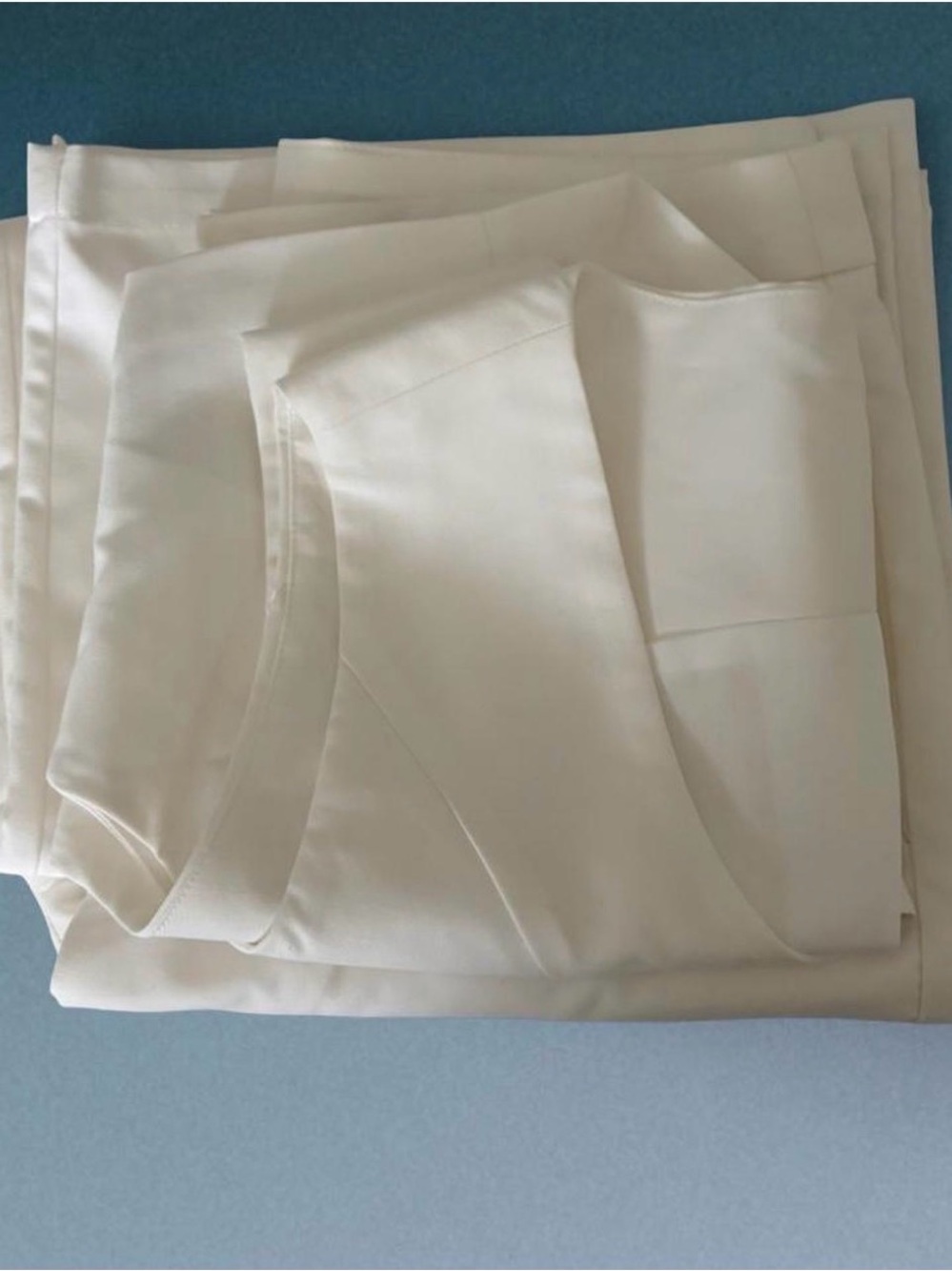 Women’s White Wide-Leg Dress Pant & Vest Set - Picture 5 of 8